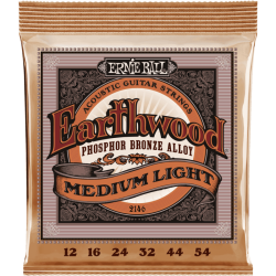 Earthwood phosphore bronze medium light 12-54