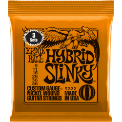Hybrid slinky 9-46 - pack de 3