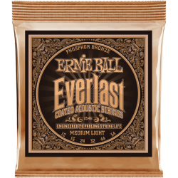 Everlast coated phophore bronze medium light 12-54