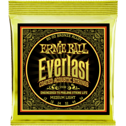 Everlast coated 80/20 bronze medium light 12-54