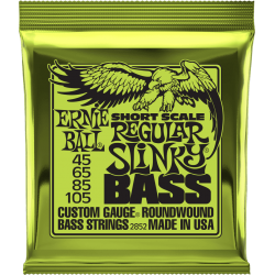 Cordes de bas se 45-105short scale regular slinky Ernie Ball