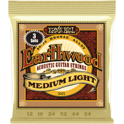 Earthwood 80/20 bronze medium light 12-54 - pack de 3