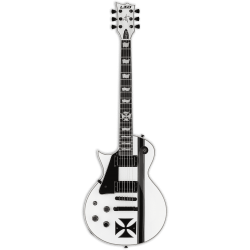 Signature James Hetfield Ironcross snow white gauchère