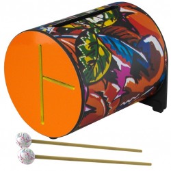 Rhythm log jaune de 7 x 8\"