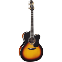 P6JC-12BSB brown sunburst 12-cordes