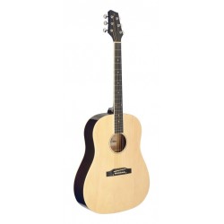 Guitare dreadnought Slope Shoulder de couleur naturelle