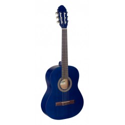 Guitare classique 1/2 bleue avec table en tilleul