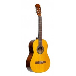 Guitare classique 1/2 avec table en tilleul, de couleur naturelle