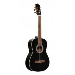 Guitare classique SCL60 avec table en épicéa, noire