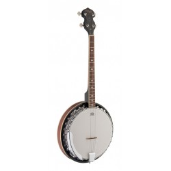 Banjo Bluegrass Deluxe 4-cordes avec corps en métal