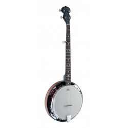 Banjo Western Deluxe 5-cordes avec corps en bois