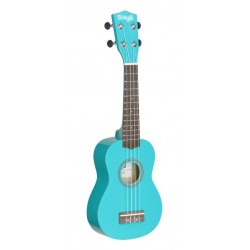 Ukulele soprano avec housse en nylon noir