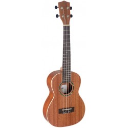 Ukulélé tenor traditionnel avec table en sapelli et housse