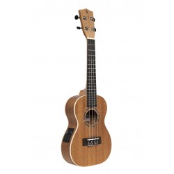 Ukulélé concert électro-acoustique avec table en sapelli UC-30 Ehousse