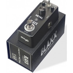 Pédale Métal BLAXX pour guitare électrique, avec 3 modes différents