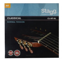 Jeu de cordes nylon/ filée argent pour guitare classique
