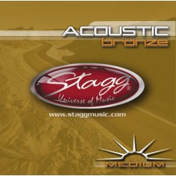 Jeu de cordes bronze pour guitare acoustique