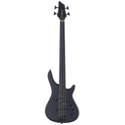 Guitare basse électrique \"Fusion\", 4 cordes, fretless