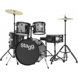 Batterie 20\" Standard, 5 fûts en tilleul (6-plis) + hardware & cymbales