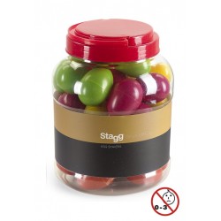 Boite de 40 Egg Shakers en plastique