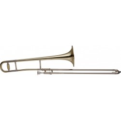 Professionnel Trombone à coulisse ténor en Sib, perce S, Coulisse en maillechort