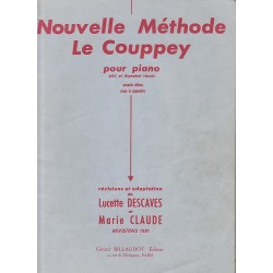 Nouvelle Methode Le Couppey - Abc Et Alphabet Reunis - DESCAVES Lucette