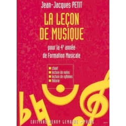 Leçon de musique 4ème année...