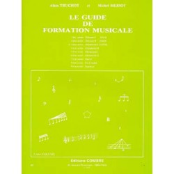 Guide de formation musicale Vol.3 - préparatoire 1 - TRUCHOT Alain / MERIOT Michel