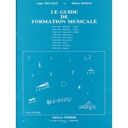 Le Guide de Formation Musicale Vol 5  Elémentaire 1 de A.TRUCHOT et M.MÉRIOT