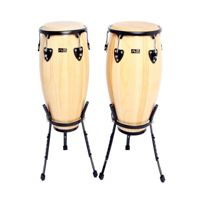 Set Congas Club Salsa 10"+ 11"+ Stand