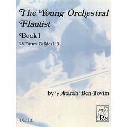 The YOUNG ORCHESTRAL FLAUTIST - Book 1 : 25 tunes grade 1-3