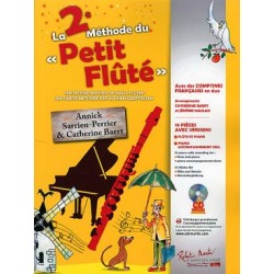 LA 2eme METHODE DU  PETIT FLUTE + CD ed robert Martin