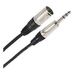 CABLE XLR Mâle/JACK STEREO 1M