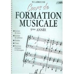 Cours de formation musicale Vol.5 - LABROUSSE Marguerite