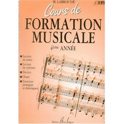 Cours de formation musicale Vol.4 - LABROUSSE Marguerite