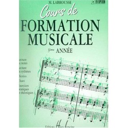 Cours de formation musicale Vol.3 - LABROUSSE Marguerite