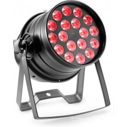 Projecteur Classic PAR équipé de 18 LED RGBW (4 en 1) de 8 watts