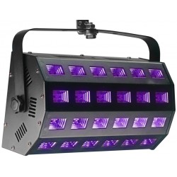 Washer LED UV, 24 x 3 watts, 65°, DMX
