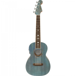 Ukulele Dhani Harrison Turquoise Walnut Fingerboard