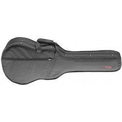 Etui semi-rigide pour guitare classique électro-acoustique 4/4 à caisse fine, série Basic