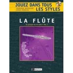 Jouez dans tous les styles pour flûte + CD inclus