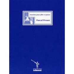 Sonatine pour flûte et piano de Pascal Proust ED La Stravaganza