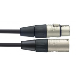 Câble de microphone XLR/XLR (m/f), 6 m, série N