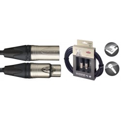 Câble de microphone XLR/XLR (m/f), 10 m