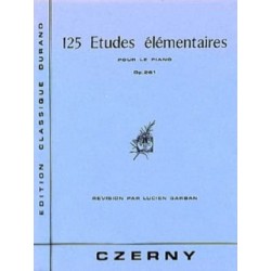 125 études élémentaires...