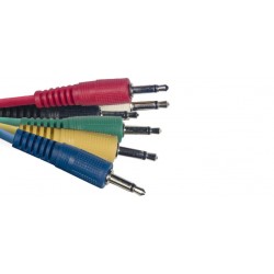 Câble de patch, 6 x mini jack/mini jack (m/m), 30 cm