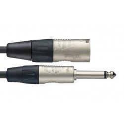 Câble audio professionnel - jack mono/XLR M, série
