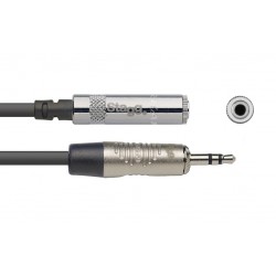 Série N, câble audio, mini jack/mini jack (m/f), stéréo, 3 m
