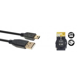 Câble USB 2.0, Série N - mini USB A mâle / USB A mâle