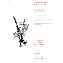 Petit concert pour clarinette en sib de Milhaud&Calmel